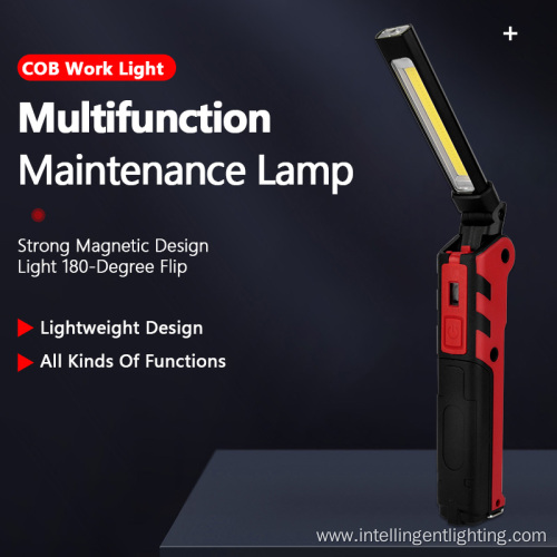 COB LED Magnetic Work Light With USB Rechargeable